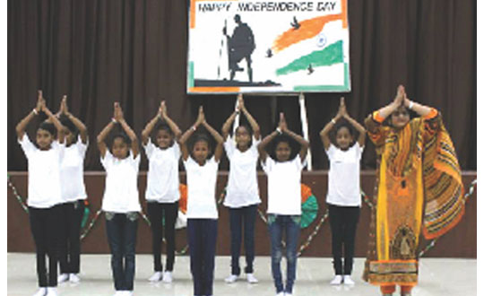 Anand Vidyalayas bring in India’s 66th year of independence with celebrations